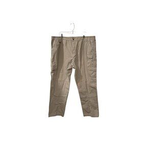5.11 Tactical Series Mens Cargo Pants Khaki Size 46 Cotton Utility Workwear Dura
